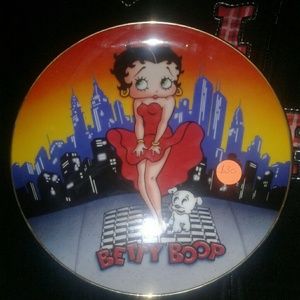 Betty boop plate